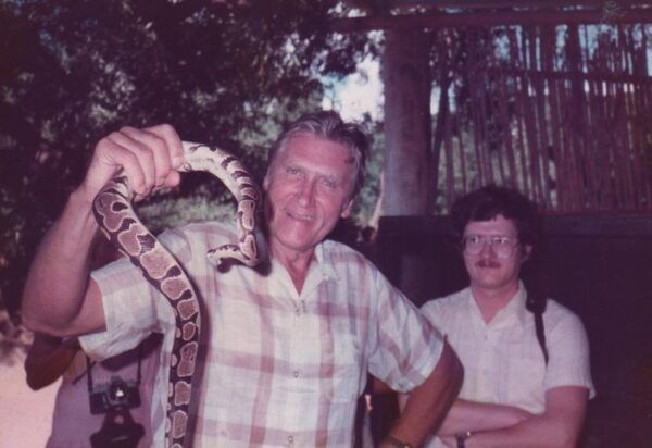 Muzeum węży. Bujumbura, 1988 r.