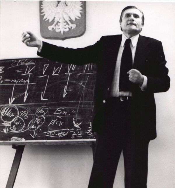 Wykład na Uniwersytecie Warszawskim, 1975 r.
